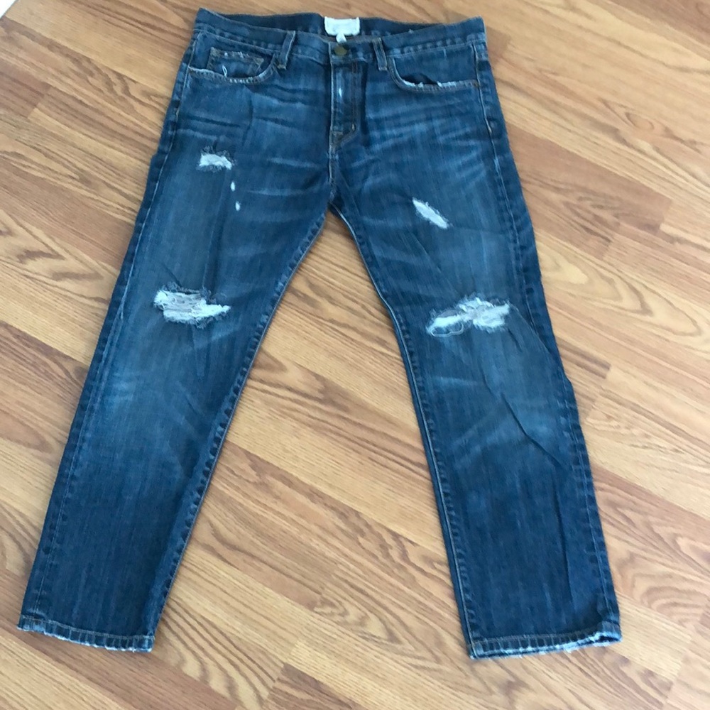 Current/Elliot Boyfriend Jeans. Sz 28